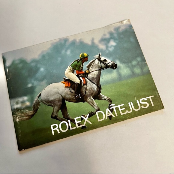 ROLEX Datejust 12.1984 Booklet/Pamphlet Spanish